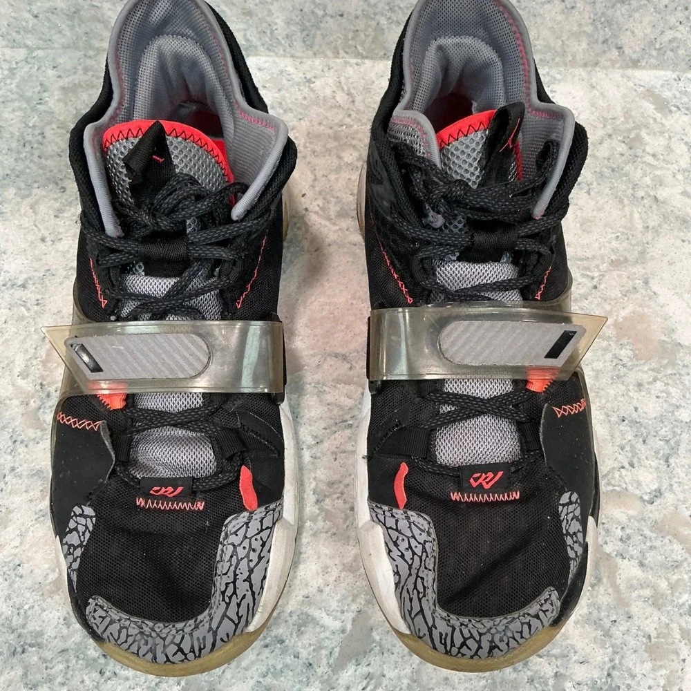 Jordan Basketball Shoes Westbrook One Take 12 Black Elephant Print CD3003-006